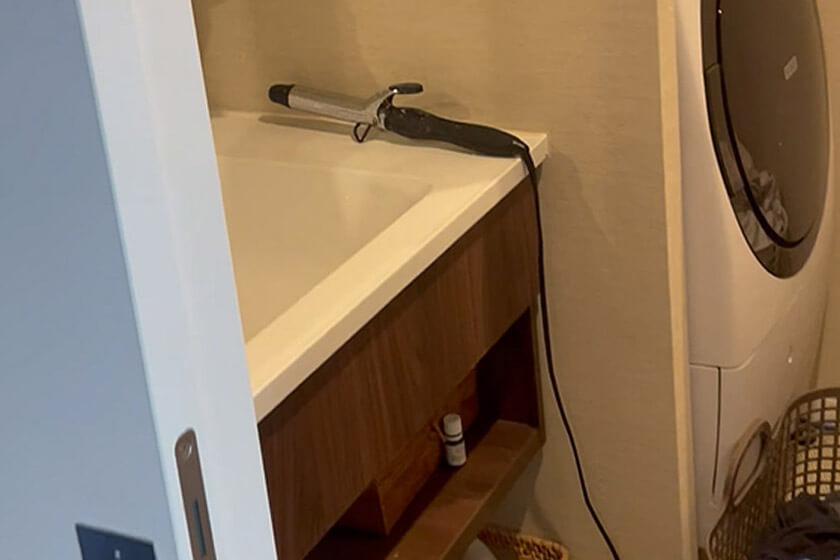 洗面室 リフォーム施工前