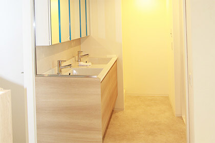 洗面室 リフォーム施工後